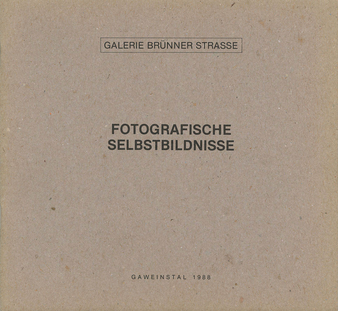 Fotografische Selbstbildnisse